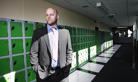 Jonny Mitchell, headteacher at Thornhill Community Academy – the subject of Channel 4's Educating Yo