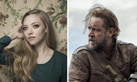 Amanda Seyfried and Russell Crowe