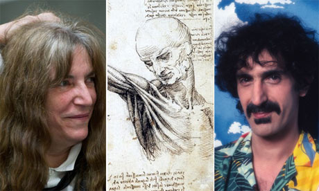 Patti Smith, Leonardo da Vinci and Frank Zappa at the Edinburgh festival 2013