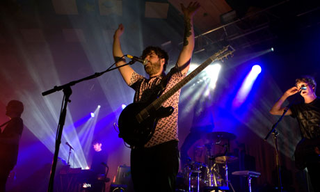 'The Foals' Performs In Glasgow