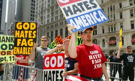 Protest At Ground Zero