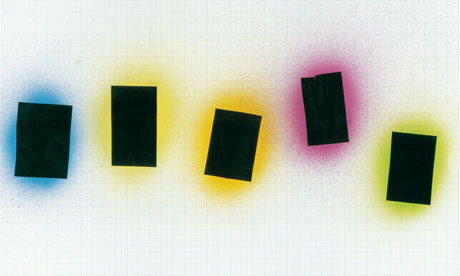 Block party … David Batchelor's Hackney Road Drawing (2003).