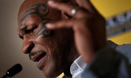 Former heavyweight boxer Mike Tyson
