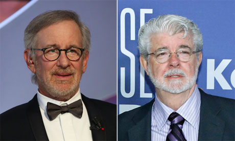 Steven Spielberg and George Lucas were speaking at the University of Southern California.