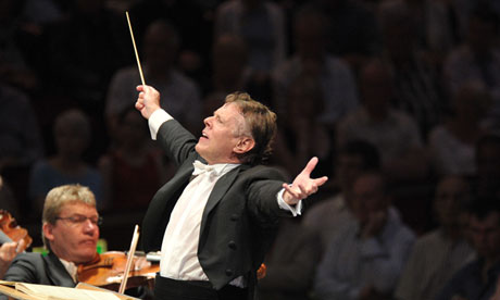 Mariss Jansons conducts the Bavarian Radio Symphony Orchestra at the BBC Proms