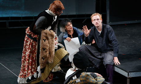 Gone for a Burton: the Wooster Group reimagine Hamlet at the Lyceum in Edinburgh.