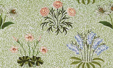 A William Morris wallpaper from 1870.