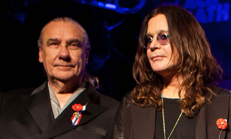 Bill Ward and Ozzy Osbourne of Black Sabbath in 2011
