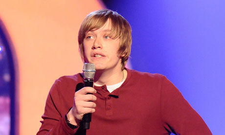 Bidding for the big time … Daniel Sloss.