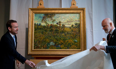 Van Gogh's Sunset at Montmajour 