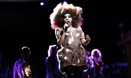 Bjork at Alexandra Palace, London