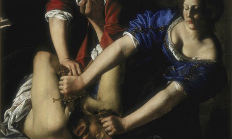 Judith and Holofernes (1612-21) by Artemisia Gentileschi.