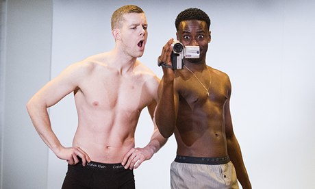 Russell Tovey and Gary Carr in The Pass.