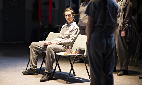 Prison break … Harriet Walter as King Henry in Shakespeare's Henry IV.