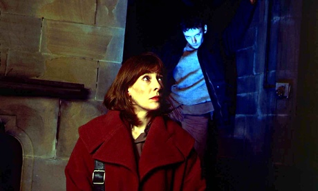 Stone cold … Phyllis Logan and John Simm in Chiller.