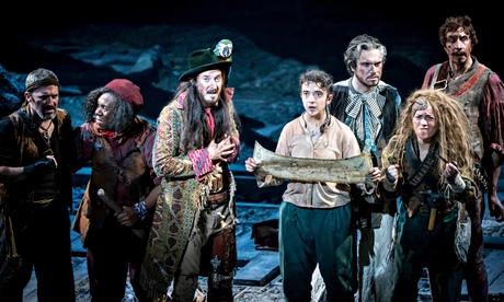 Astonishing design … Treasure Island at the Olivier, London.