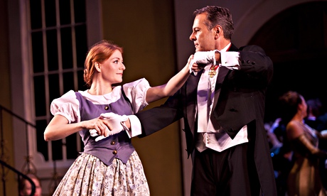 Head over hills … Laura Pitt-Pulford as Maria and Michael French as Captain Von Trapp in The Sound o