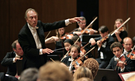 Special … Claudio Abbado, who died in January, conducts at the Lucerne festival in 2007.