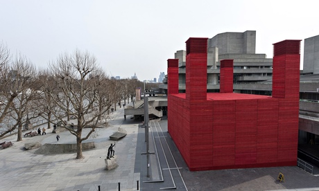 The Shed, a temporary space outside the National Theatre in London.