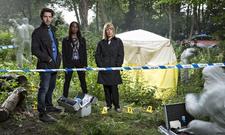 Damien Molony, Clare-Hope Ashitey and Fay Ripley in Suspects