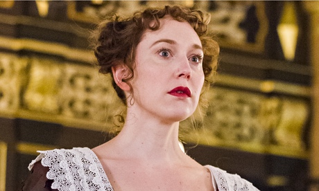 Hattie Morahan as Beatrice-Joanna in The Changeling at the Sam Wanamaker Playhouse.