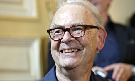 French writer Patrick Modiano gives a pr