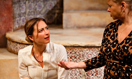 Ambiguities … Lizzy Watts and Rebecca Lacey in Merit.