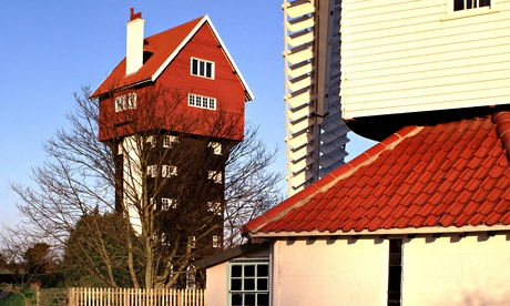Thorpeness Mill and the House in the Sky, Suffolk. 