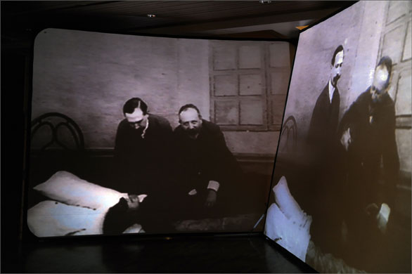 Subversive Spaces: Scene from Douglas Gordon's Hysterical