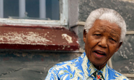 nelson mandela born