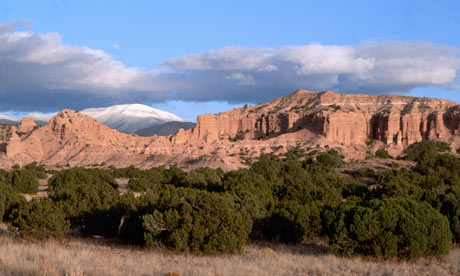 Evening Light on Sangre de Cristo Mountains