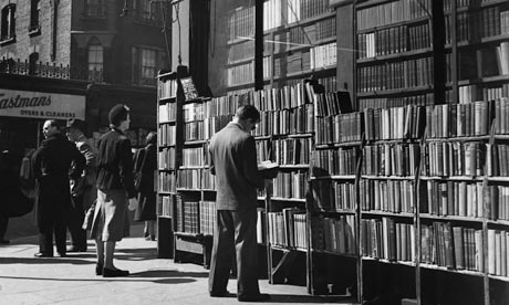 Secondhand bookshop on Charing Cross Road