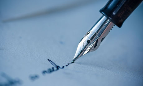Pen writing