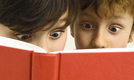 Boys reading