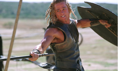 Brad Pitt in Troy