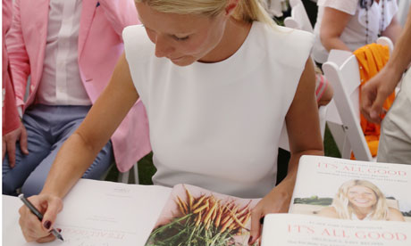 Gwyneth Paltrow book signing