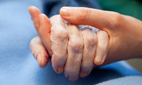 Young and old hands