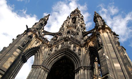 Scott Monument in Edinburgh