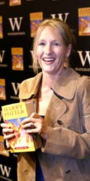 JK Rowling at the HP5 launch