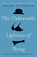 author of the unbearable lightness of being