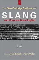 English dictionary of slang