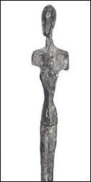 A Giacometti bronze