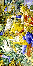 October, Sforza Hours