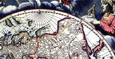 Detail from Joan Blaeu's Atlas Maior of 1665