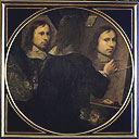 Self-portrait by Johannes Gumpp 1646 (detail)