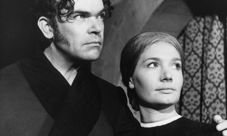 Richard Leech as Mr Rochester and Ann Bell as Jane Eyre