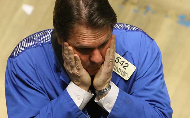 Stock market falls - Jan 08