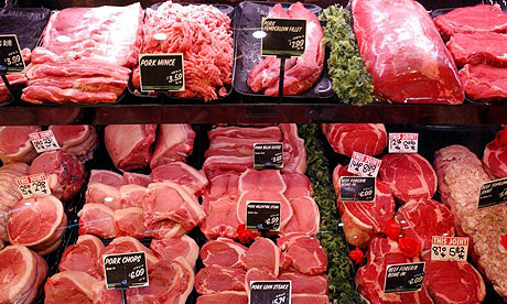 Kött som man köper i affären