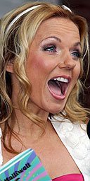 Geri Halliwell celebrates publication of Ugenia Lavender