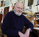 Lawrence Ferlinghetti at his City Lights bookshop in San Francisco in 2006